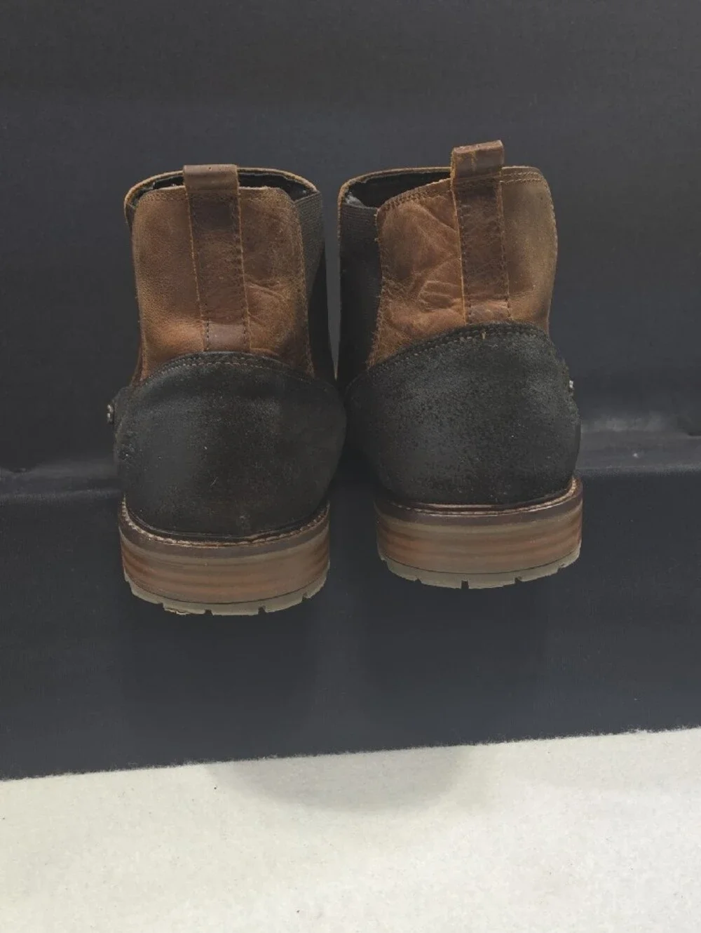 Bull Boxer Men's Brown Leather Ankle Boots